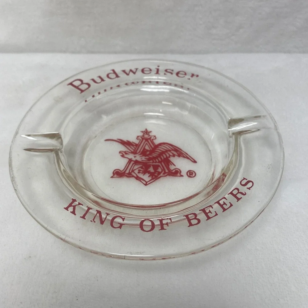 VTG Budweiser King of Beers‎ Red/Clear 5